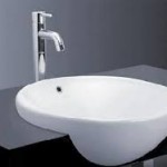 Chậu Lavabo bán âm