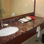 Lavabo đá Marble đỏ