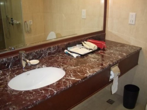 Lavabo đá Marble đỏ