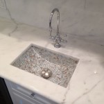 Lavabo đá Marble trắng